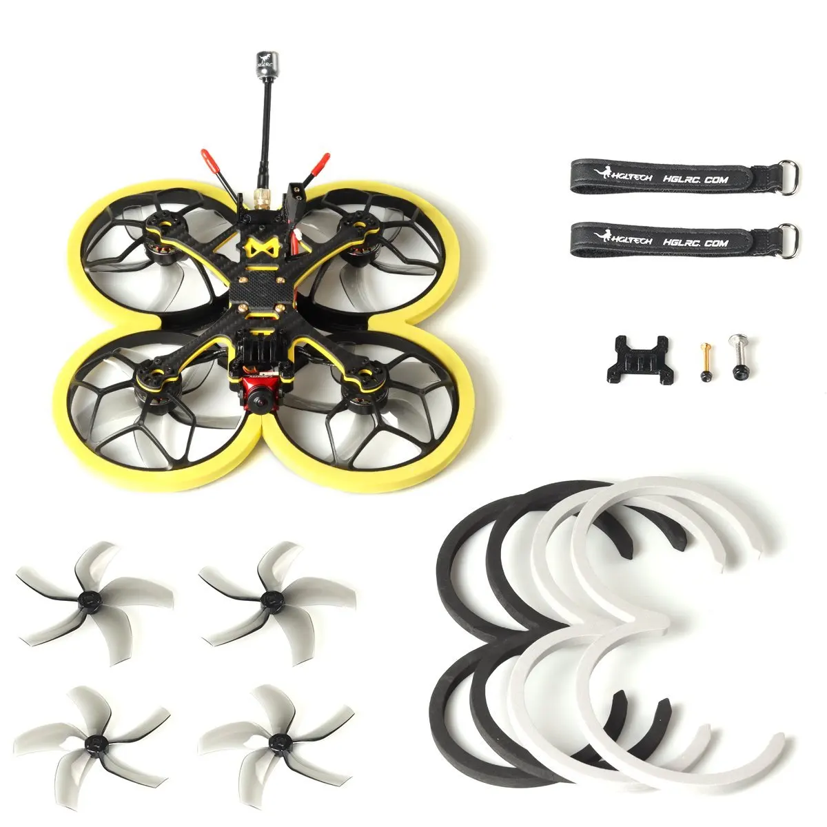 

HGLRC Veyron35 CR толкатель Zeus35 Pro AIO 350mW Caddx Ratel 2 AEOLUS 2105,5 3600 KV 4S 2800KV 6S 3,5 inch FPV Cinewhoop дроны