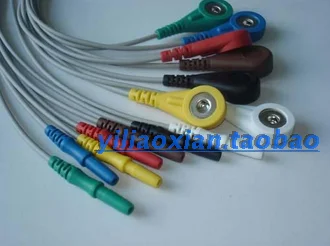 

Holter 7-lead cord Holter/machine/звукозаписывающая коробка 7-lead cord D-type cable