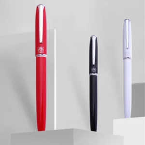 Ручка перьевая черная из титана, с изогнутым наконечником, 9160,380,61,0 мм