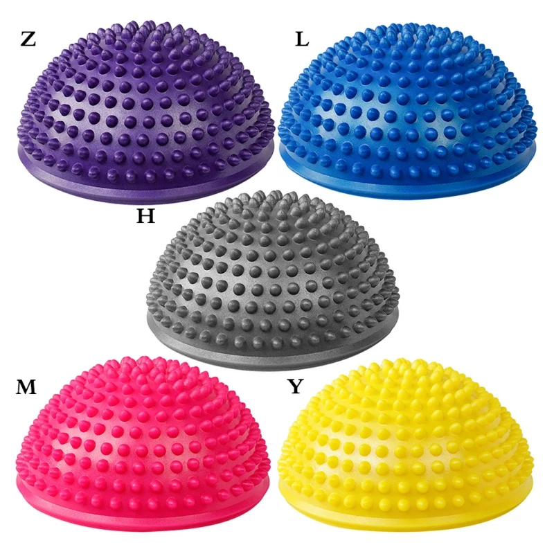 

Semi-spherical Massage Mat Equipment Kids Toys Outdoor Fitness Yoga Sport Play Durian Ball Children's Balance Training Ball