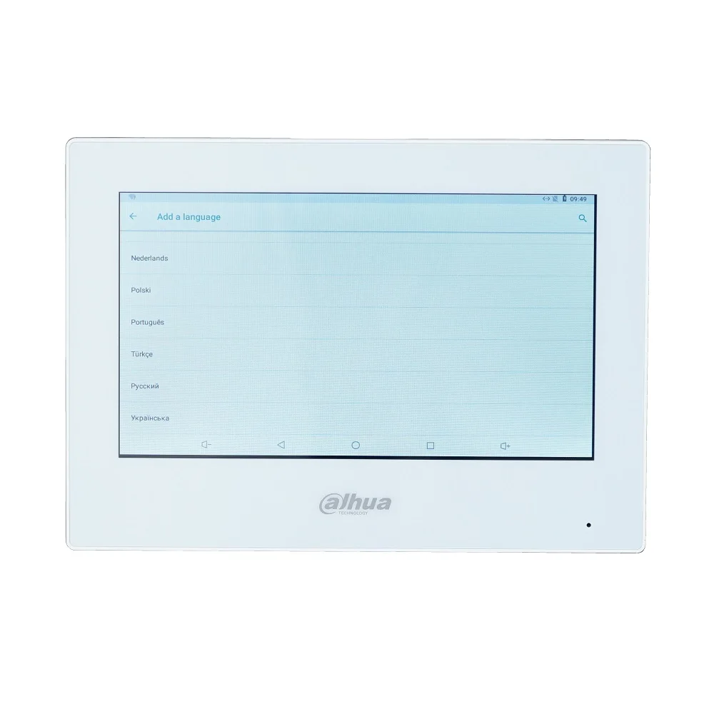 Сетевой видеорегистратор Dahua VTH5321GW-W VTH5321GB-W 802.3af PoE Android 7-дюймовый цифровой