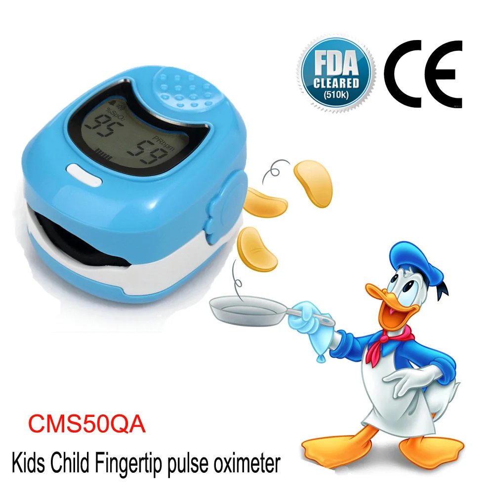 CMS50QA пальцевый наконечник для детей мини пульсоксиметр цифровой прибор