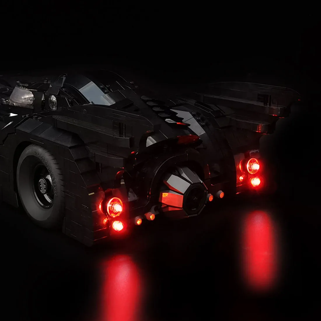 Батарейный блок приведенный в действие светодиодный светильник ing Kit для Batmobile 76139