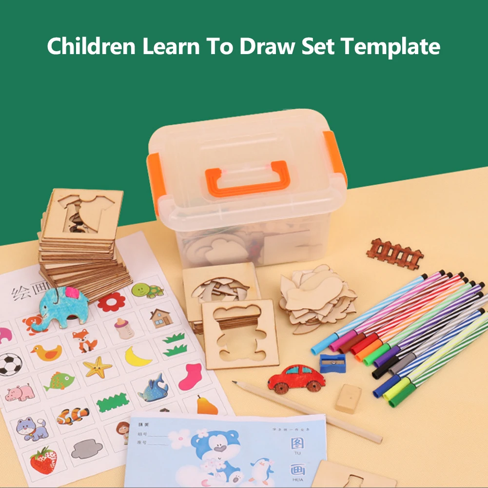 50 шт. трафарет граффити для раскрашивания творческие рисования шаблоны раннего