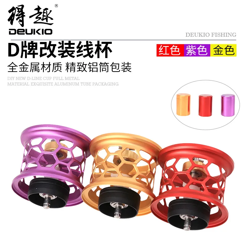 

Deukio DIY Daiwa STEEZ CNC Machined Baitcasting Reel Spool