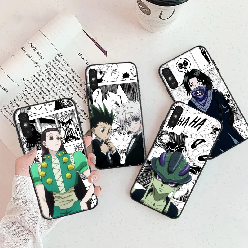 

Amine Hunter X Hunter Killua HXH Case Funda For Xiaomi Redmi 7 7A 8 8A 9 9i 9AT 9T 9A 9C Note 7 8 8T 8 2021 Back Cover Coques