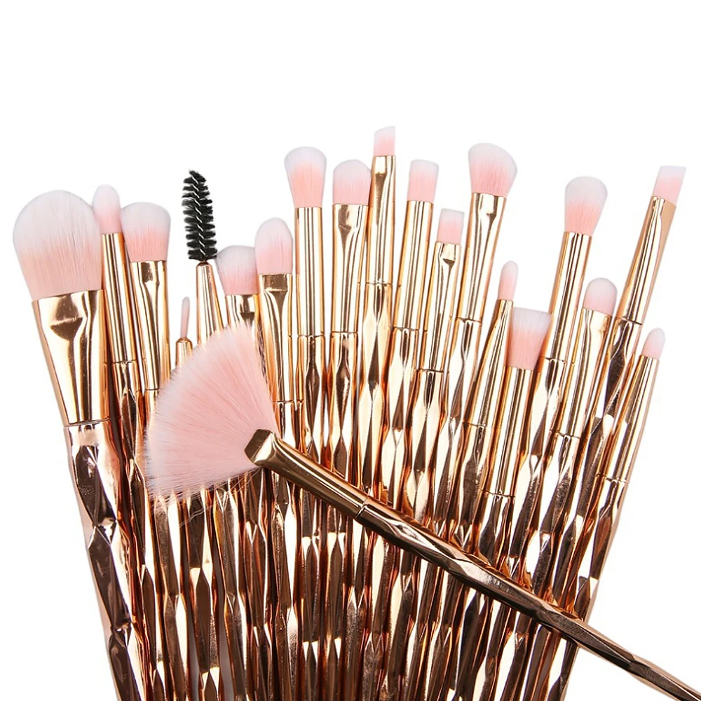 Набор кистей для макияжа кисти глаз 20 шт./компл. Алмазная кисть теней век