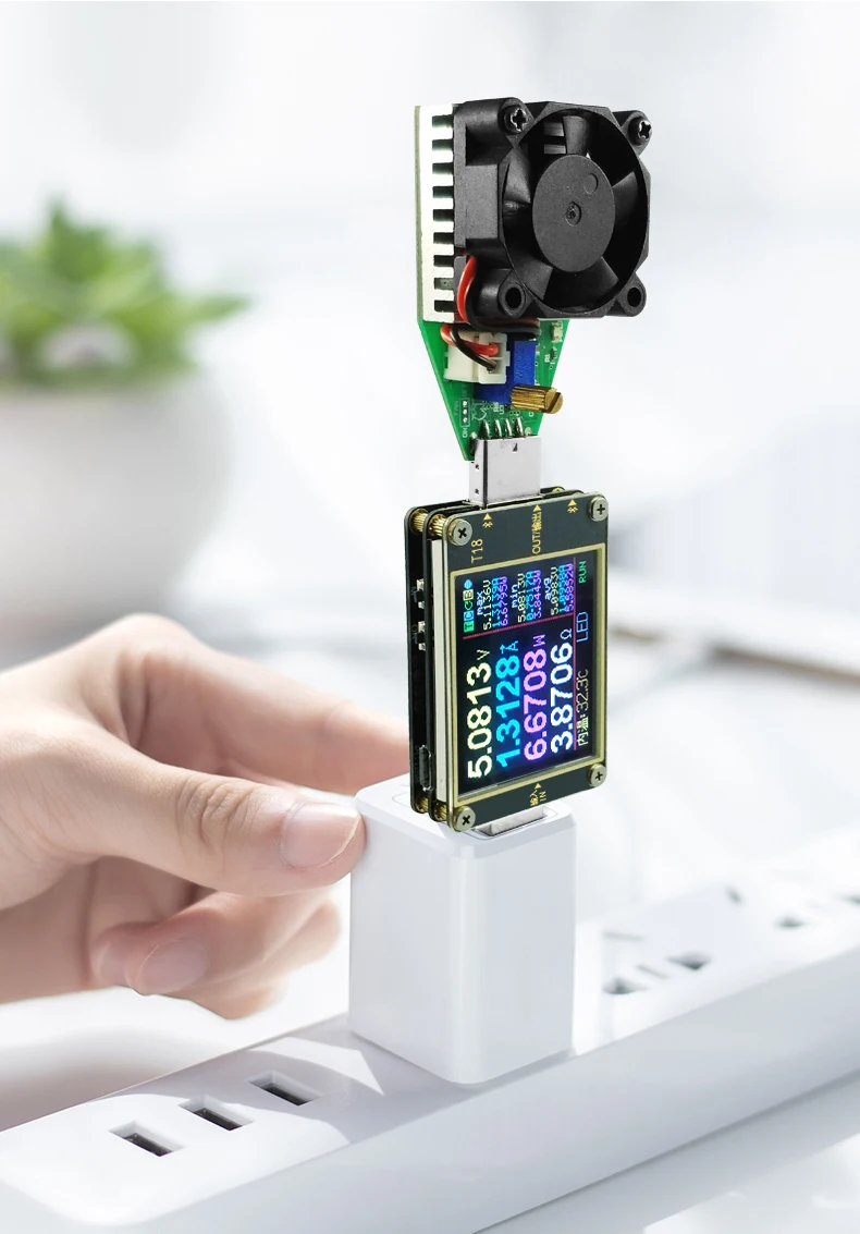 Приложение 3,0 HD цветной TFT USB Тестер dc Цифровой вольтметр Амперметр voltimetro power bank Напряжение вольтметр измеритель Электрический доктор