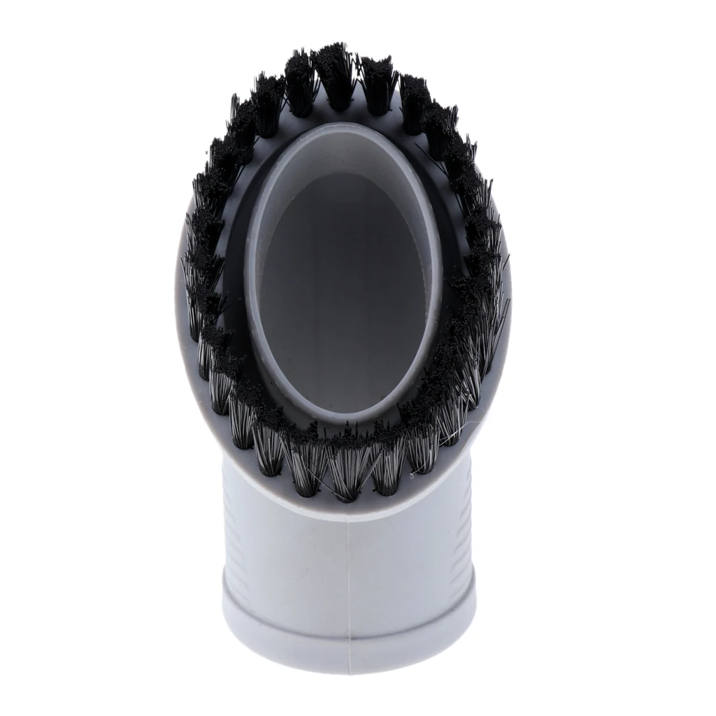 32mm/1.25'' Dia. Vacuum Attachment Brush Bristle Vacuum Power Nozzle Brush, Oval Head
