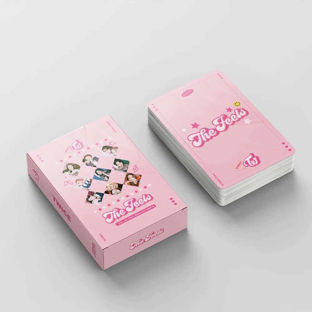 54 шт./компл. Kpop два раза 4-й мир Тур ломо карты Новый фотоальбом The Feel высокое