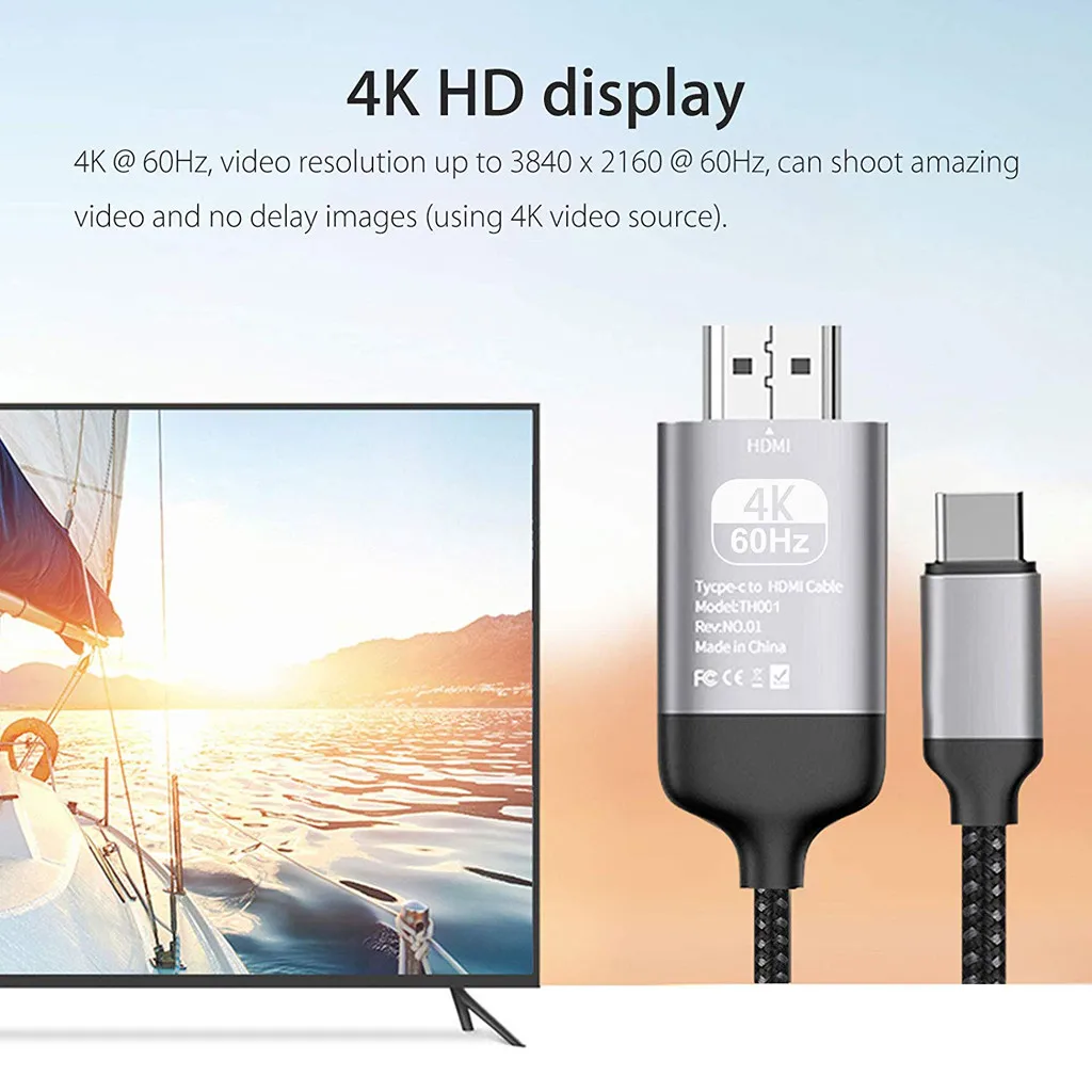 4K usb type C к HDMI HDTV AV tv адаптер Plug and Play кабель видеоадаптера для samsung Galaxy S10/S9/Note9#10