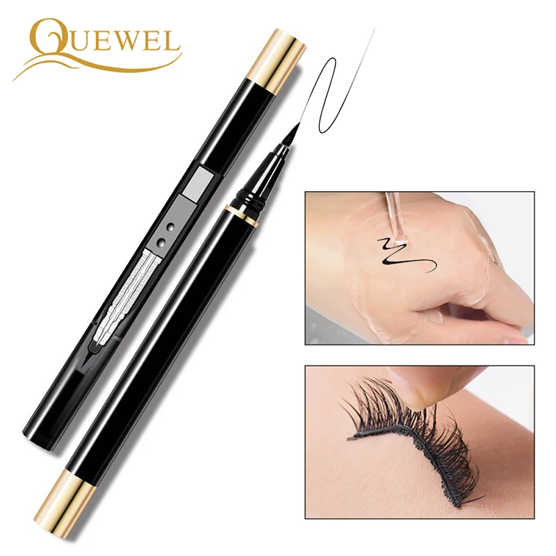 Набор для наращивания ресниц Quewel Magic накладных 3 пары клейкая подводка глаз тушь