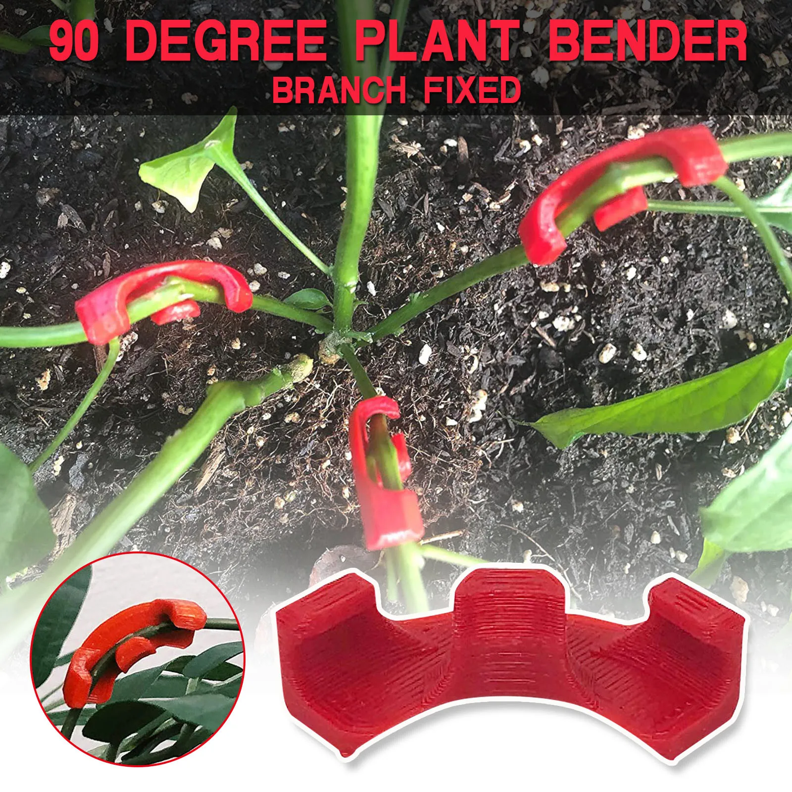 

High Quality 90 Degree Plant Bender for Low Stress Training and Plant Degree Plant Bender Dropshipping Soporte de planta