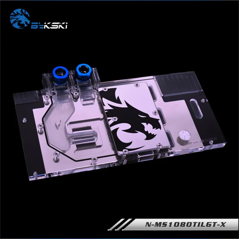 Bykski графический блок с полным покрытием для видеокарты MSI GTX 1080Ti LIGHTNING Z |