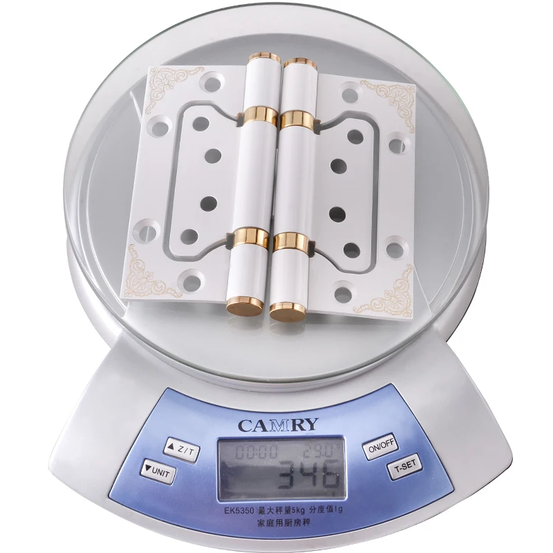 Дверные петли из настоящей древесины 2 шт. 4-дюймовые моющиеся для шкафа подшипник