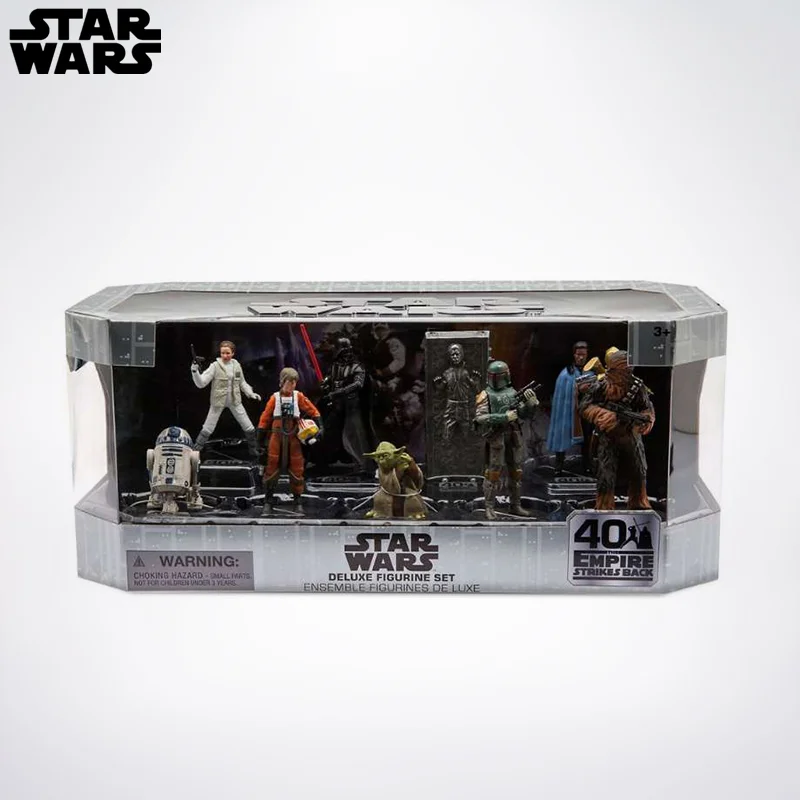 

Anime Movie The Mandalorian Star Wars: The Empire Strikes Back 40th Anniversary Edition Figure 9-piece Gift Set