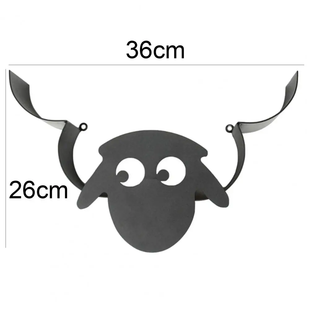 

Iron Roll Paper Towel Holder Black Cows/Sheep Crafts Bathroom Shelf Ornaments Toilet Paper Holder Kitchen Bathroom Storage