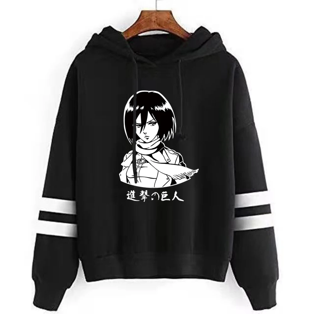 Mikasa Ackerman Sweetshirt Polyester Hoodie Casual Hoodie Women