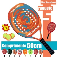 available in stock beach tennis racket carbon fiber belt eva memory foam core tennis racket