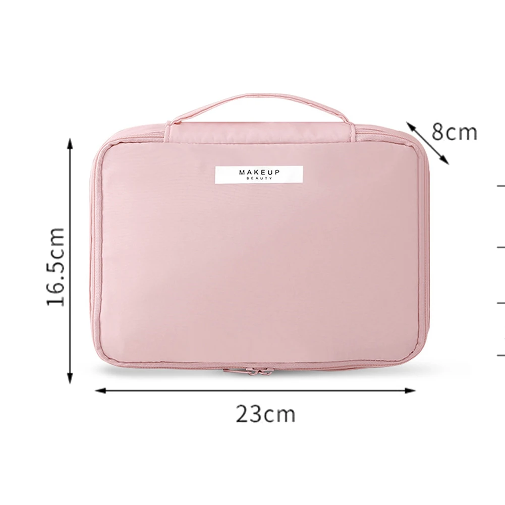 

Travel Portable Cosmetic Storage Pouch Makeup Organizer Bag Carrying Case Outdoor Girl Makeup Bag Women Toiletries Organizer