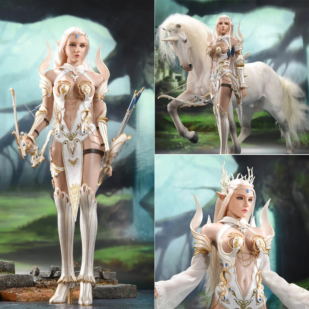

In Stock 1/6 Lucifer LXF1904 Elf Into the World Elf Queen Unicorn 12-inch Movable Doll Ornaments Collectible Gifts