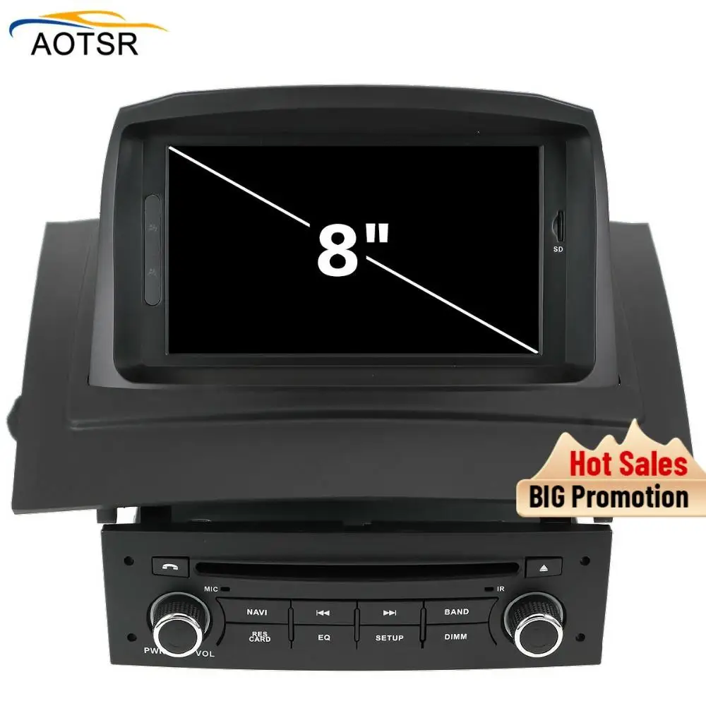 Автомагнитола на Android 9 0 с GPS DVD плеером навигацией для Renault Megane 2 Fluence 2002
