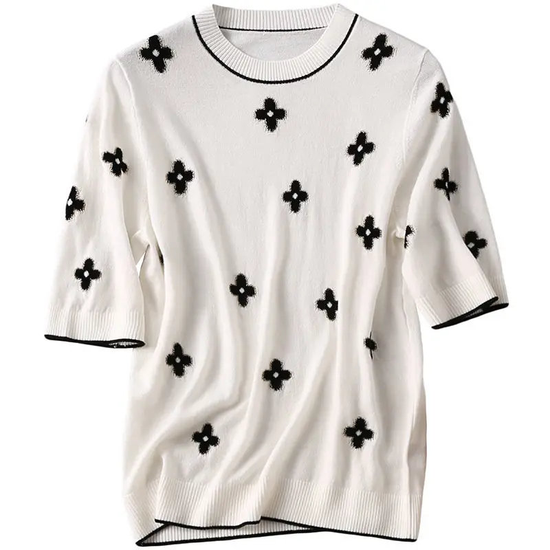 

2021 new short sleeve T-shirt women's T-shirt loose cotton summer fashion top grade women's large