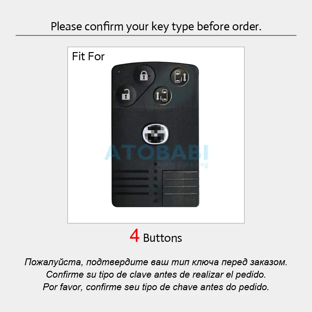 Кожаный чехол для автомобильных ключей Mazda CX-7 CX-9 MX-5 Miata RX-8 2007 2008 2009 | Автомобили и