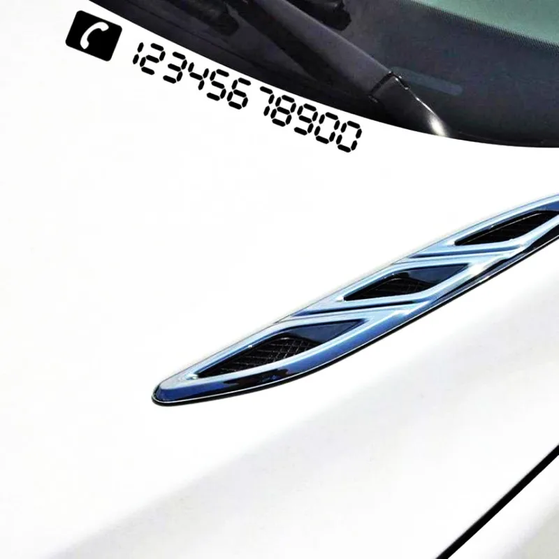 Светоотражающая Временная парковочная карта Aliauto необходимые товары для VW Golf Skoda