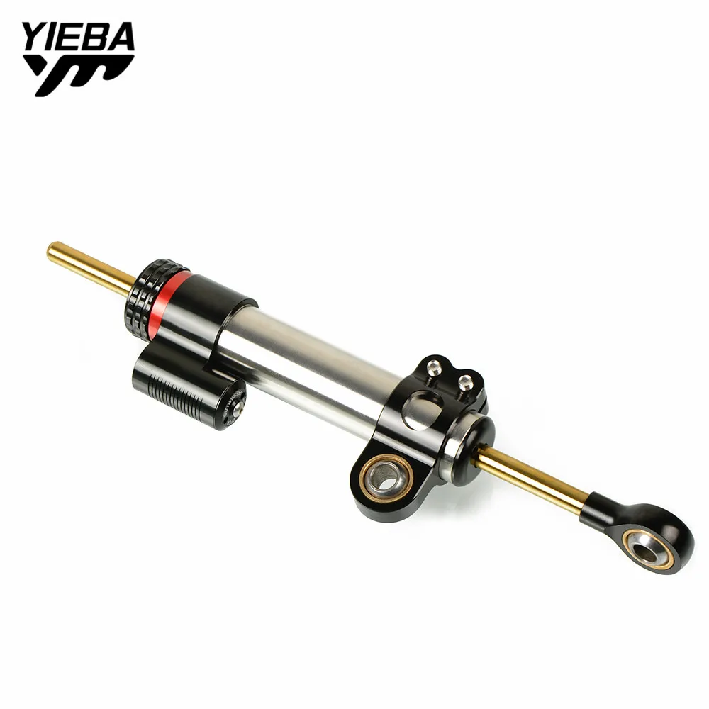 

CNC Aluminum Motorcycle Adjustable Steering Stabilizer Damper Damping For 125 790 1190 1290 SUPER R