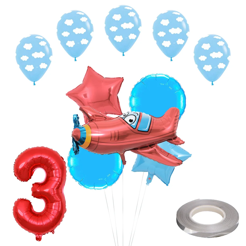 12 шт./лот воздушные шары с гелием из фольги 30 дюймов вечерние надувные красными