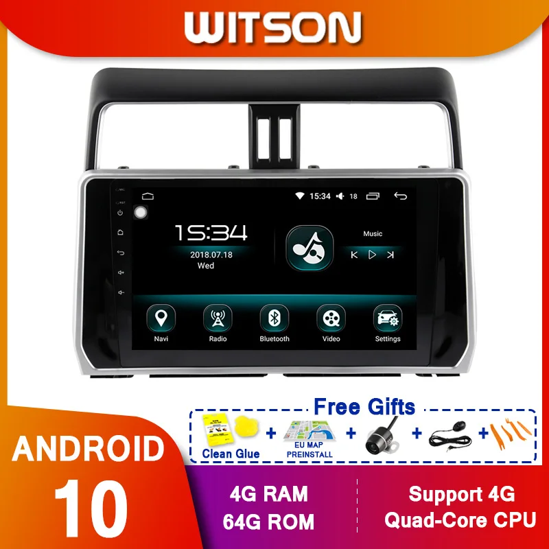 WITSON 10 2 &quotFULL HD сенсорный экран Android 0 Восьмиядерный Автомобильный GPS
