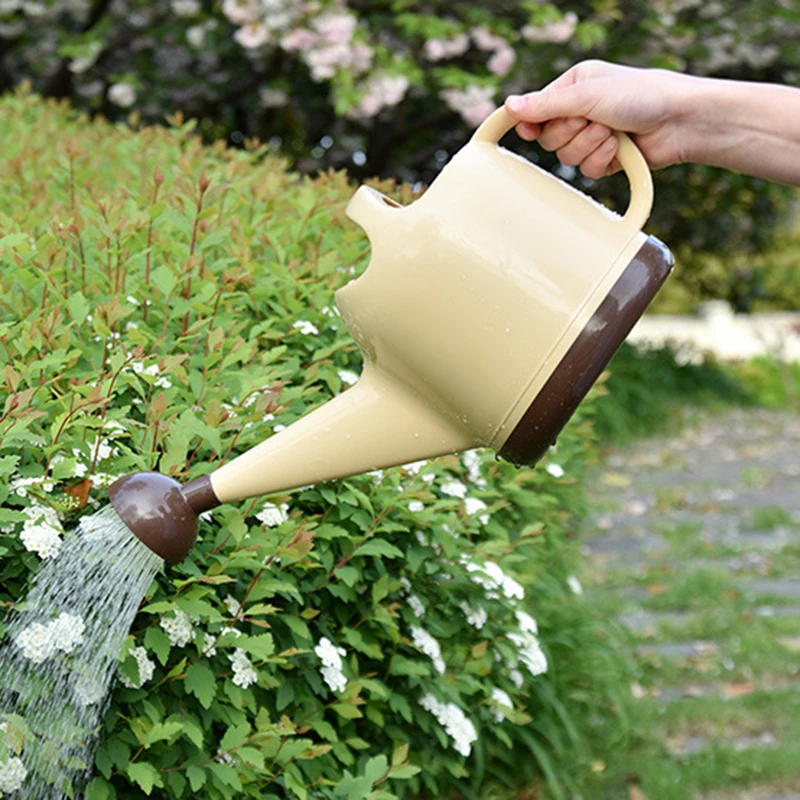 

4L Large-Capacity Shower Head Flower Watering Pot Green Plant Potted Watering Kettle Multi-Purpose Gardening Tools D1