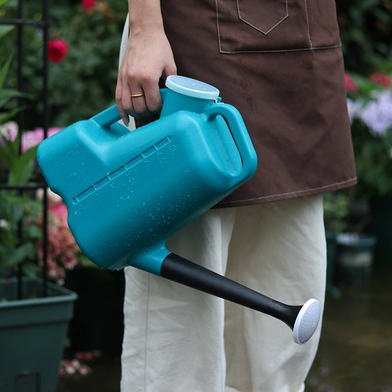 

Watering Can Long Nozzle Watering Pot with Sprinkler Head Large Capacity Gardening Plants Watering Container STSF666