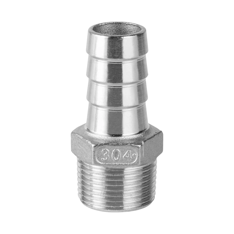 

Hose Barb Tail 6mm 8mm 10mm 12mm Pipe Fitting Joints 1/4" 3/8" 1/2" BSP Male Connector Coupler Adapter Gas Joint A2 Stainless