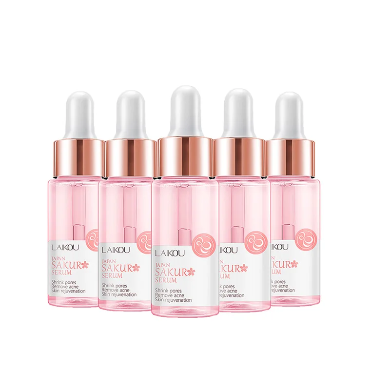 

LAIKOU Sakura увлажняющая эссенция для отбеливания, антивозрастной усадочный, улучшающий тон кожи, освежающий и не жирный