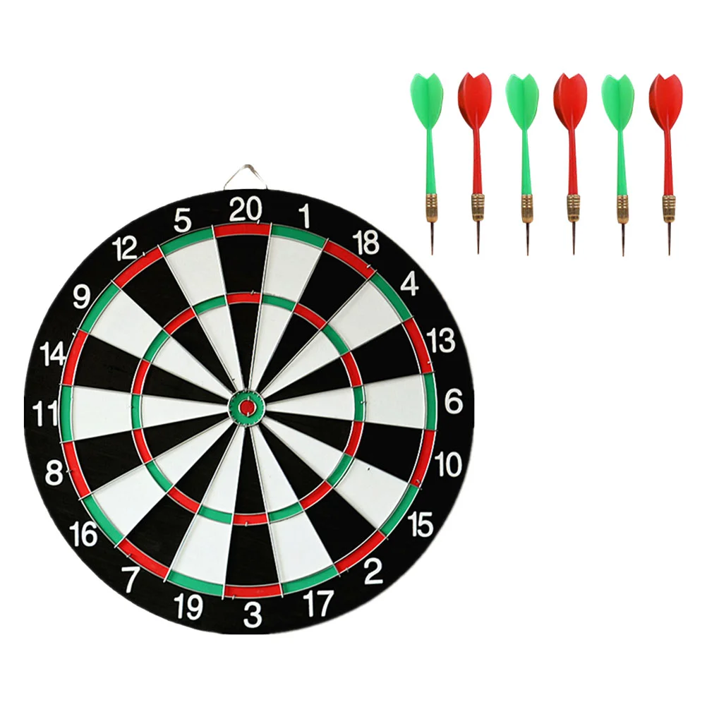 

Доска дротика двусторонняя, с метательным эффектом, разные цвета, 1 комплект