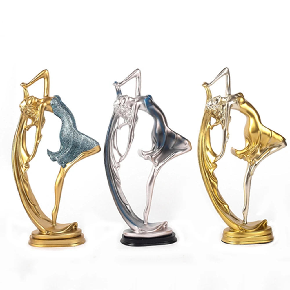 Статуэтка из смолы статуэтка скульптура красивая танцовщица девочка поделки