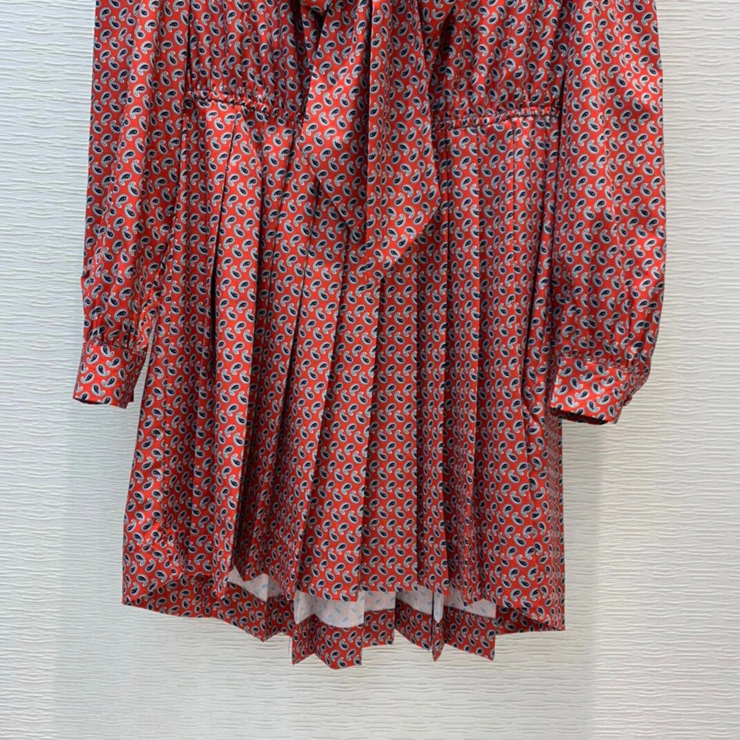 Женское винтажное платье с длинным рукавом повседневное свободное