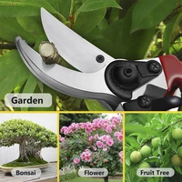 handmade plant scissors horticultural titanium bypass branch pruning tool professional garden secateurs trim pruner with handle