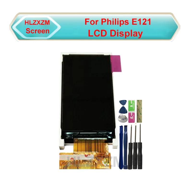 

Для Philips E121 ЖК-дисплей без сенсорного экрана дигитайзер сенсор Замена с инструментами