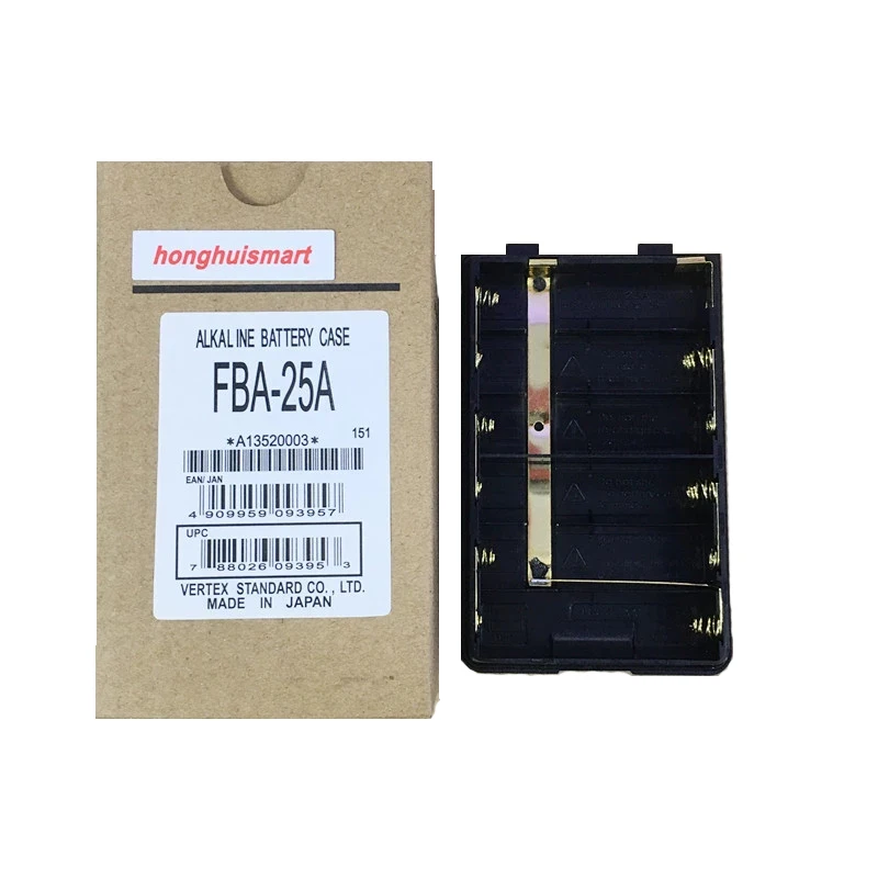 FBA-25A коробка для батарейного отсека YAESU/VERTEX STANDARD FT60R VX168 VX160 VX418 VX410 VX120 VX127 VX428HX370S HX270