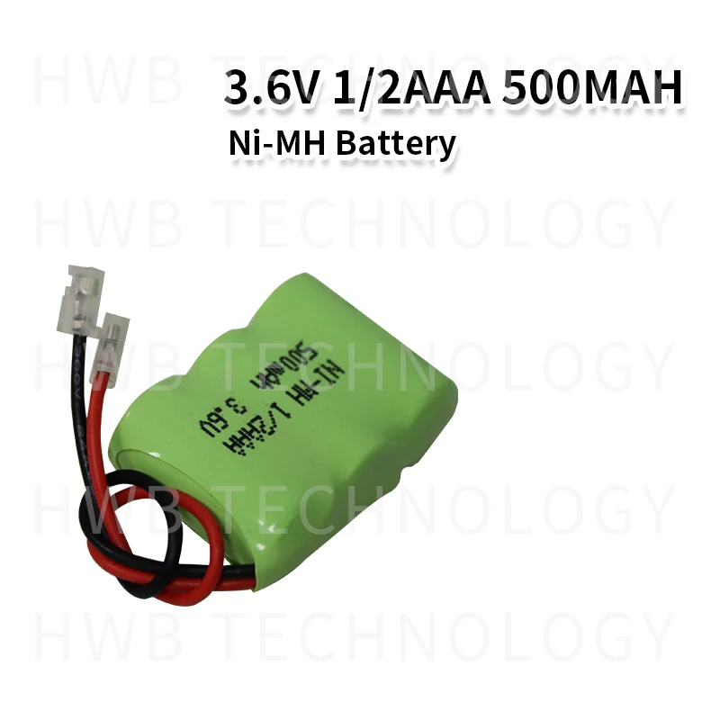 1 шт./лот Новый Ni-MH 1/2AAA 3 6 В 400 мА Ч Ni MH 1/3 AAA аккумулятор с заглушками для