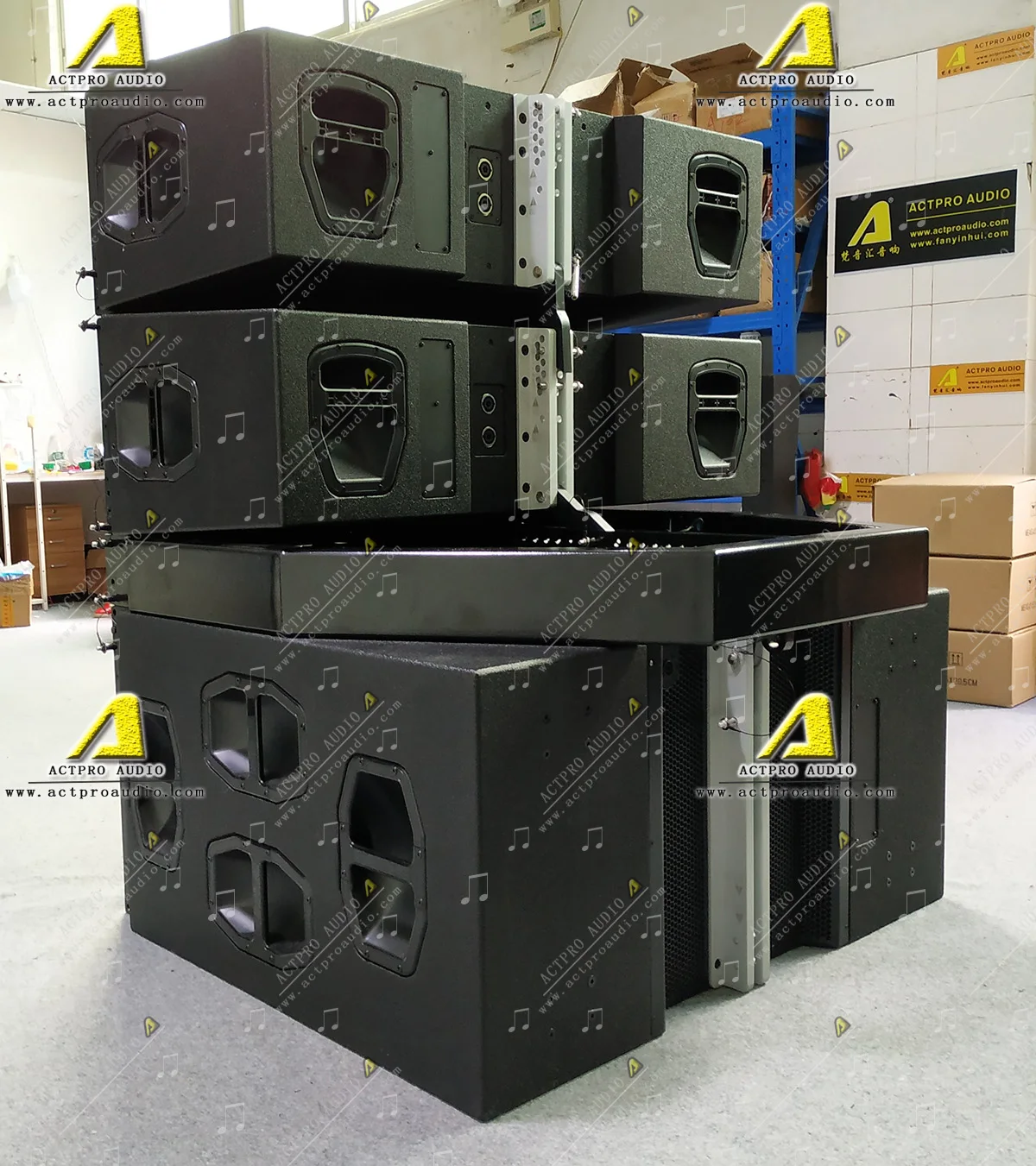 Компактная линейная система J8 & J SUB Dual 12 дюймов active Line Array double 18 Bass|Всепогодные АС| |