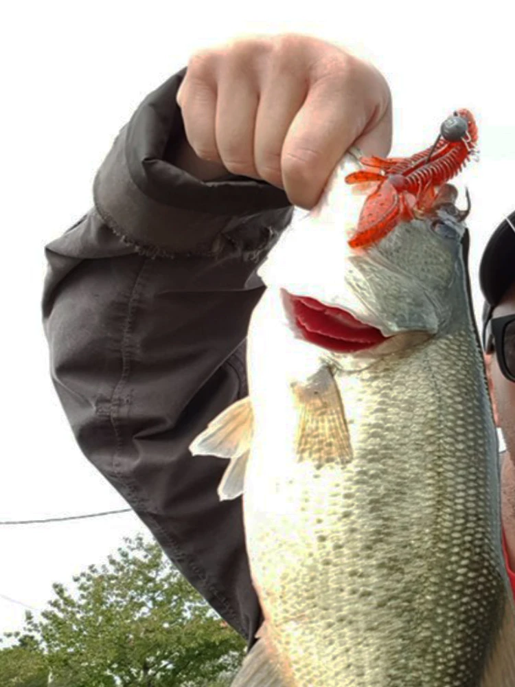 Рыболовные приманки ESFISHING, 6 шт., 100 мм, мягкие приманки для ловли карпа, приманки для ловли карпа