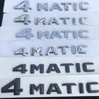 Для Mercedes Benz A B C E G S ML SL CL GLA CLA Class AMG 4matic 4matic багажник хромированные черные буквы эмблема