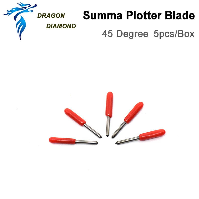 Фото Режущие лезвия DRAGON DIAMOND Summa D 5 шт. 45 градусов резак для режущего плоттера |