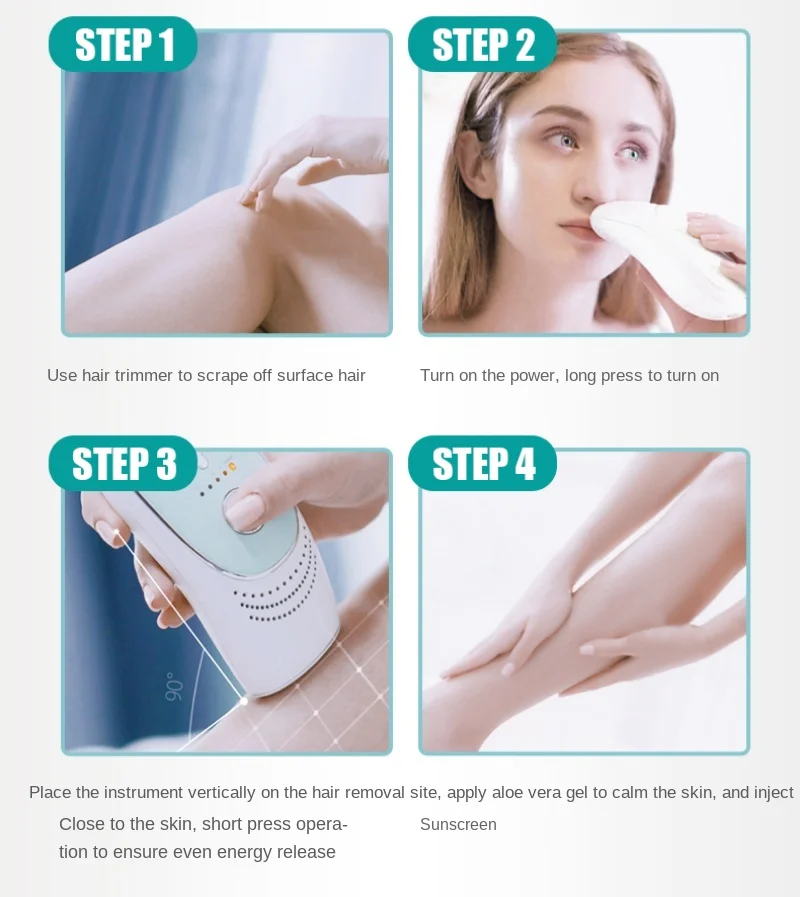 Лазерная система для перманентного удаления волос DEESS устройство