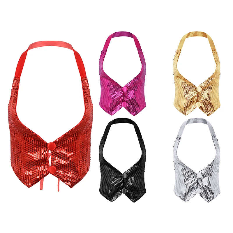 Женский костюм для взрослых с блестками современный джазовый хип хоп