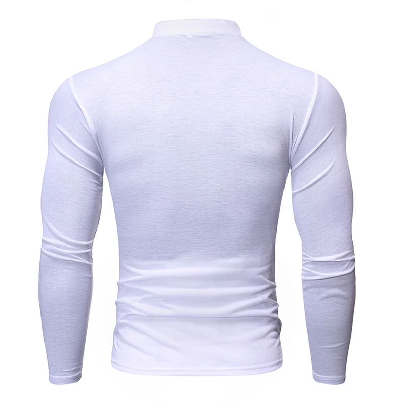 Сезон: весна-осень тонкие облегающие мужские V образным вырезом на пуговицах с